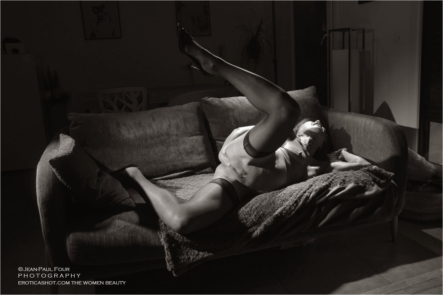 eroticmodel, sensual art, sensual model, boudoir, woman lying in aboudoir,cumshot on bush, enema legs wide open, self torture, tits torture, tongue torture, bdsm and anal plug
